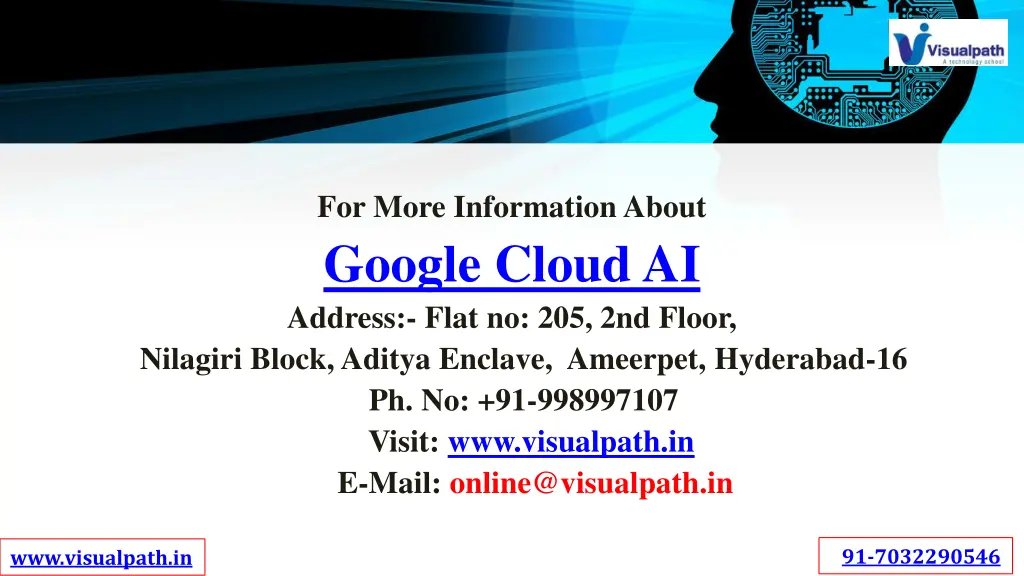 for more information about google cloud