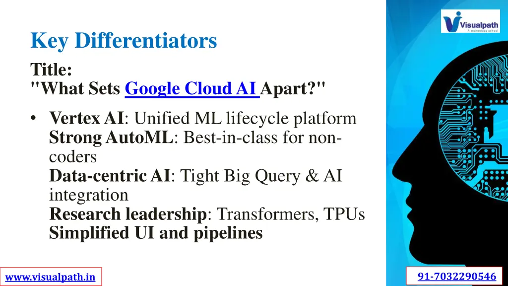 key differentiators title what sets google cloud