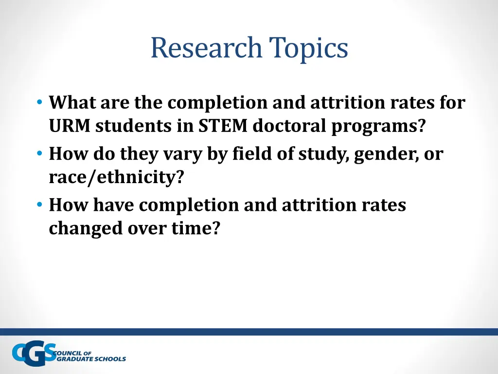 research topics
