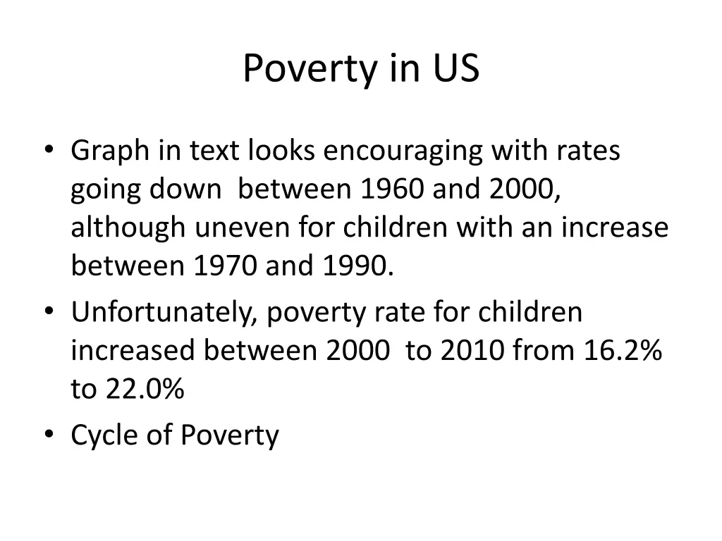 poverty in us