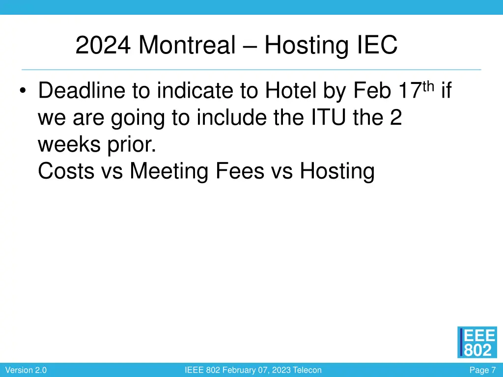 2024 montreal hosting iec