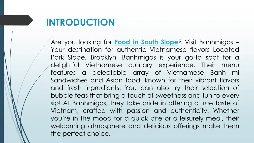introduction
