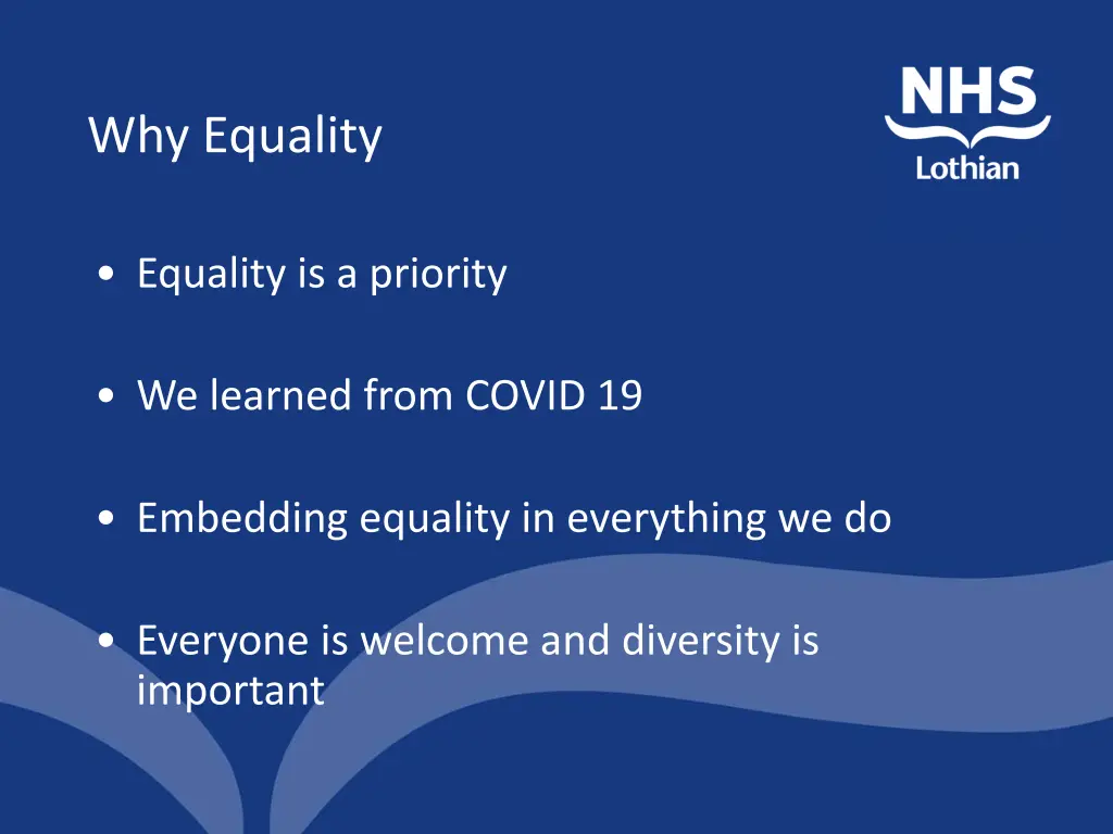 why equality