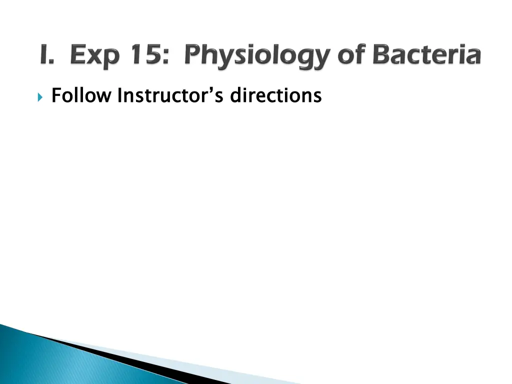 follow instructor s directions 1