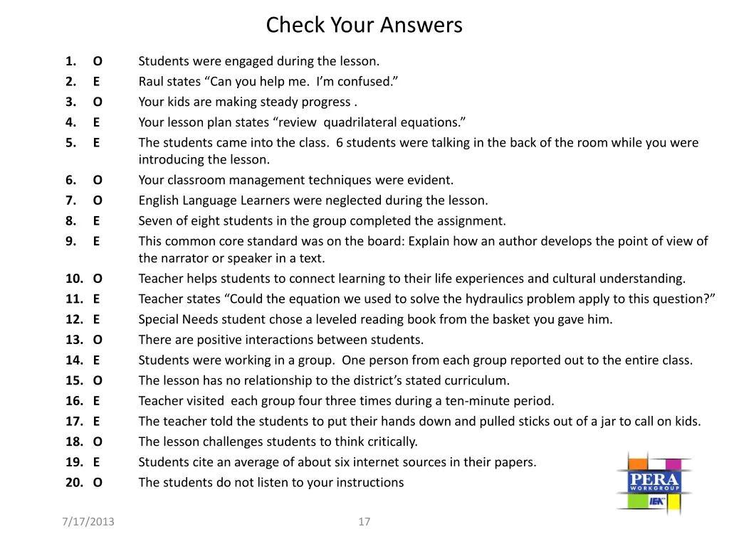 check your answers