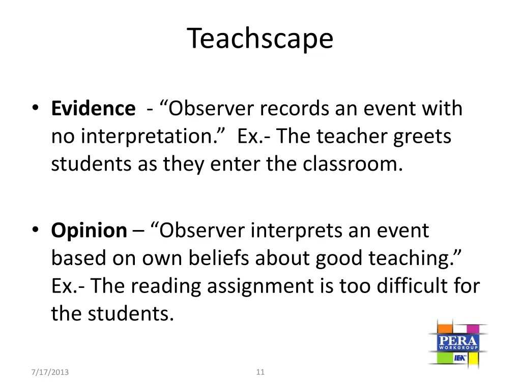 teachscape