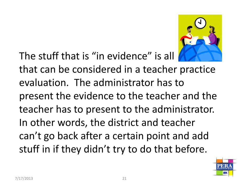 the stuff that is in evidence is all that