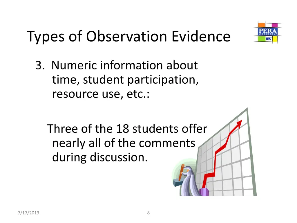 types of observation evidence 2
