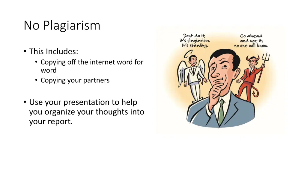 no plagiarism