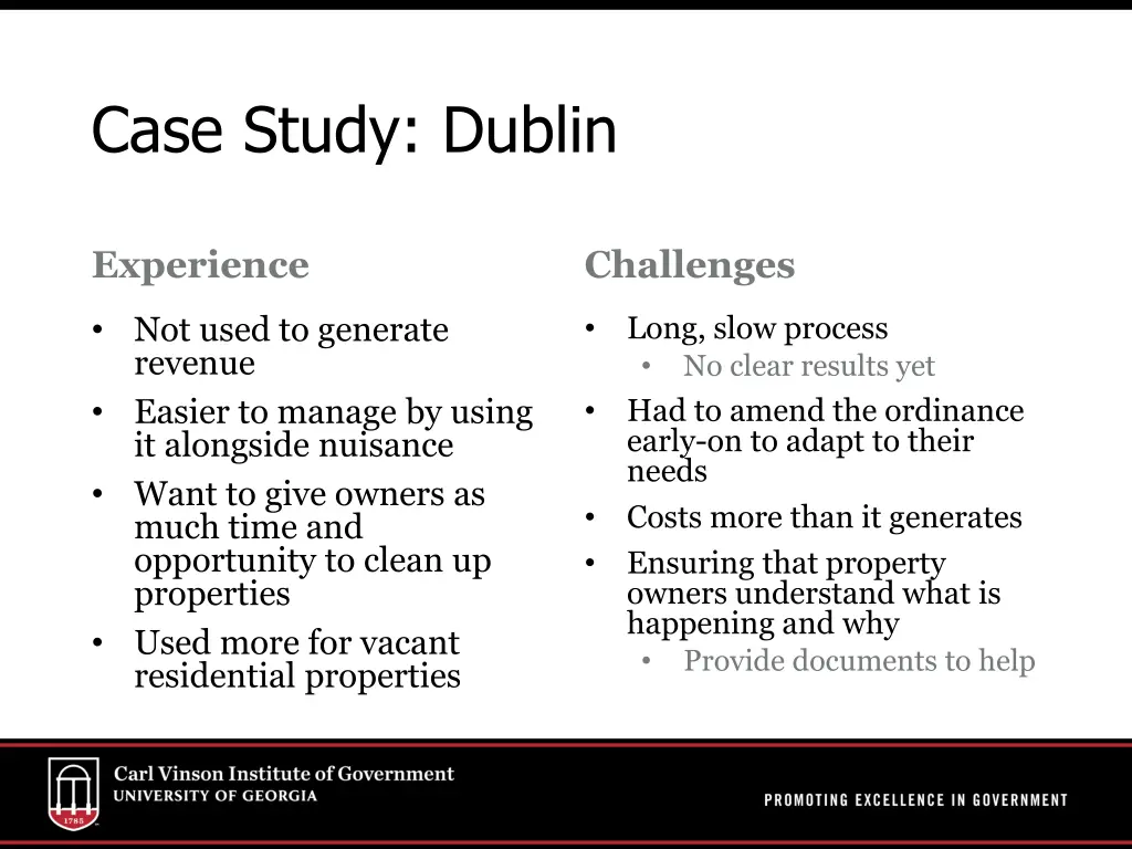 case study dublin