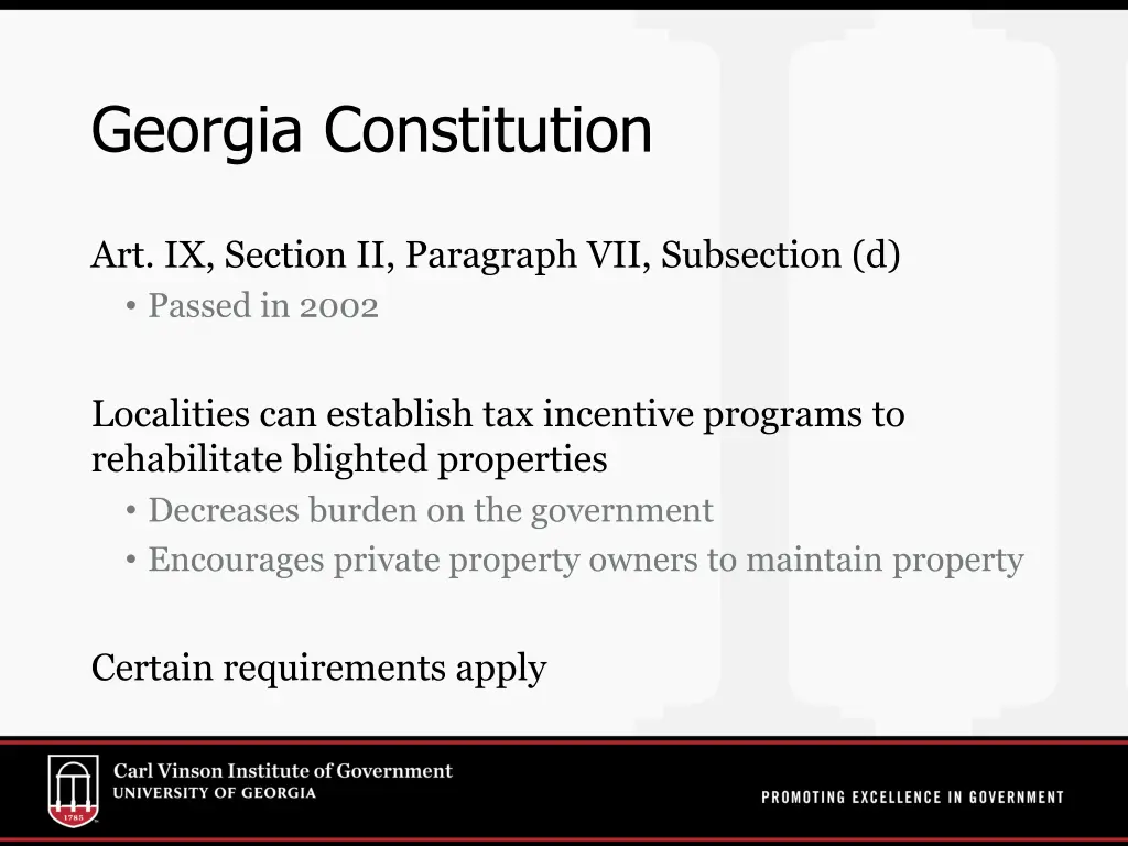georgia constitution