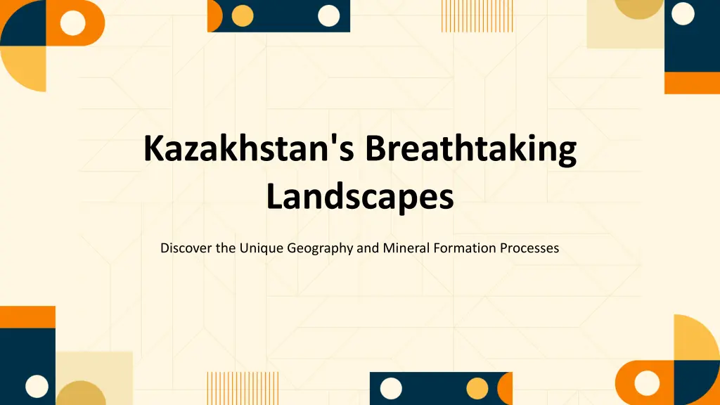 kazakhstan s breathtaking landscapes