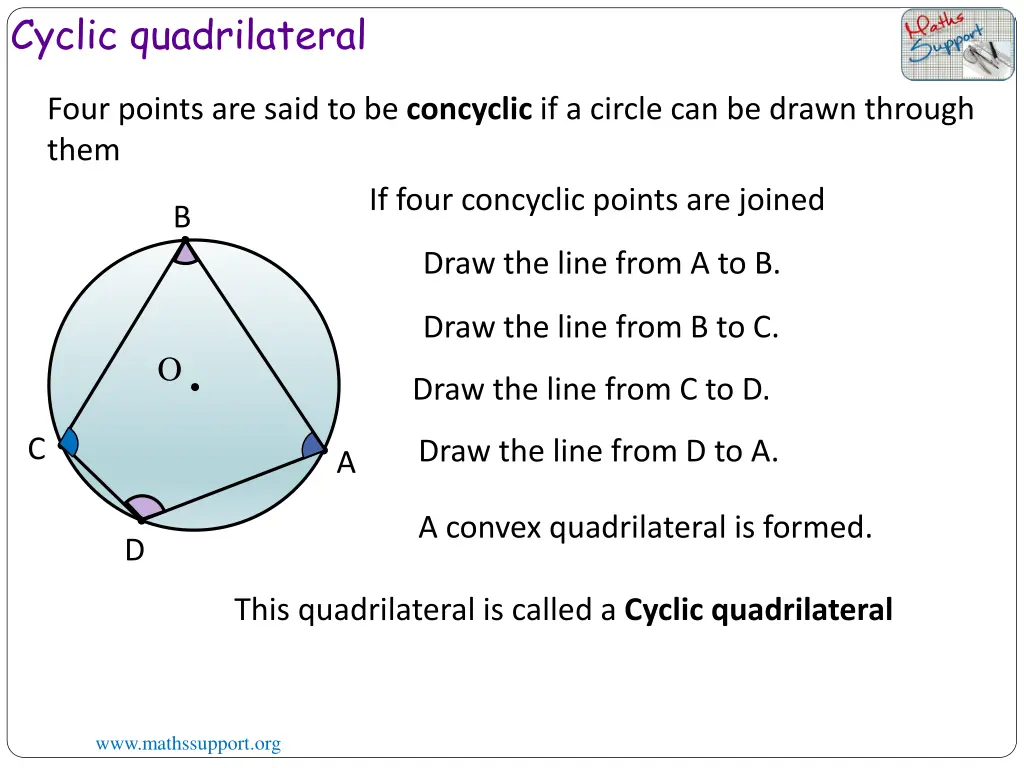 cyclic quadrilateral
