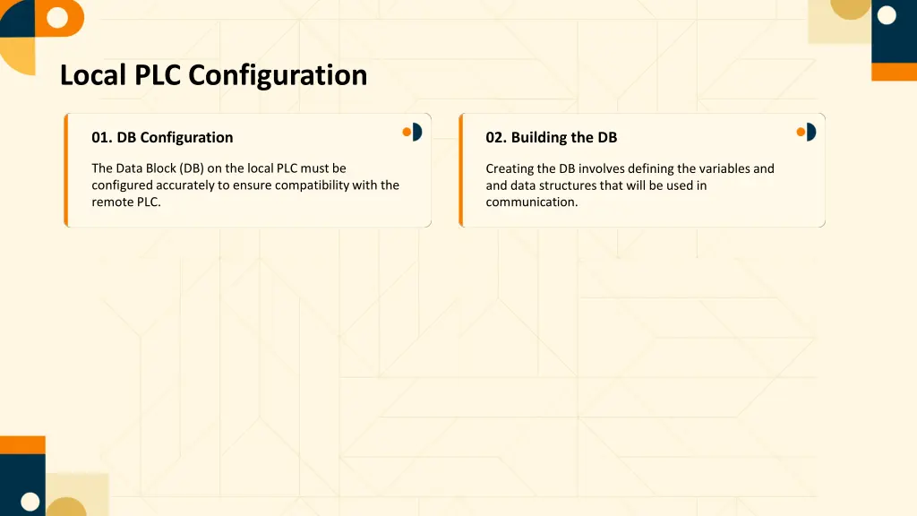 local plc configuration