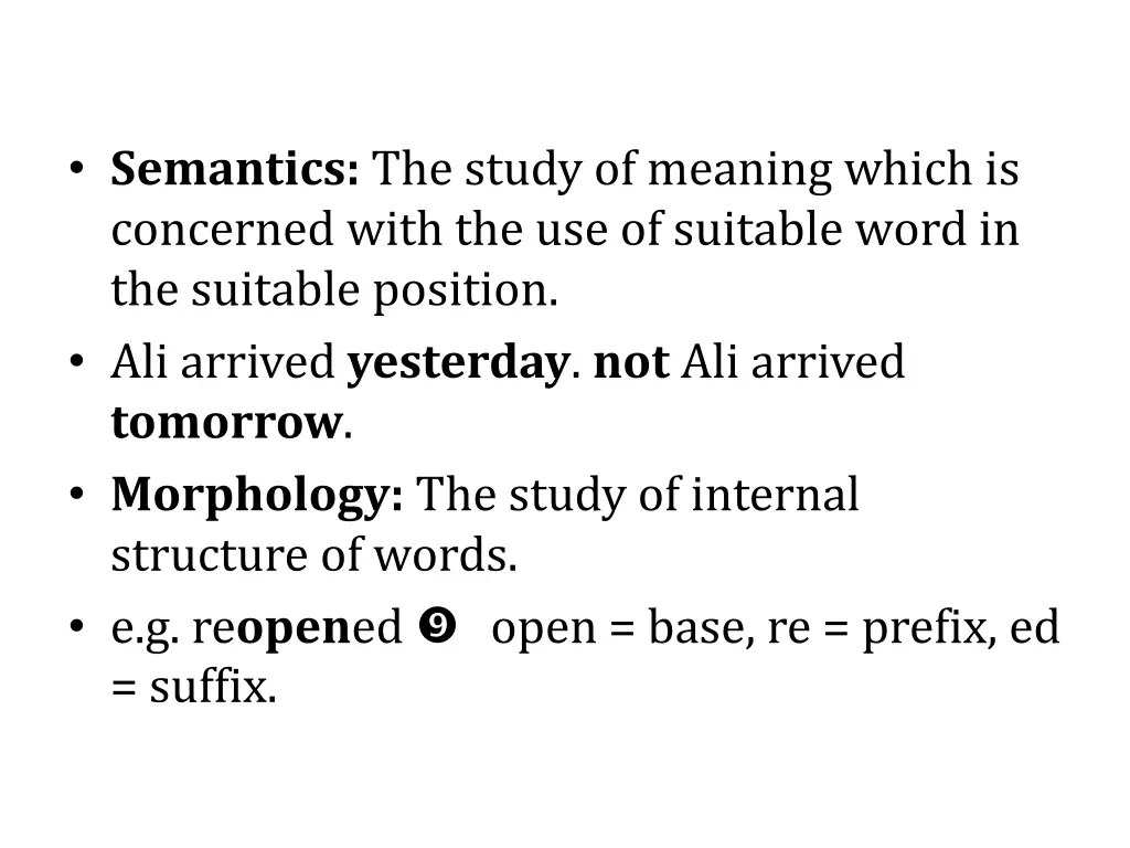 semantics the study of meaning which is concerned