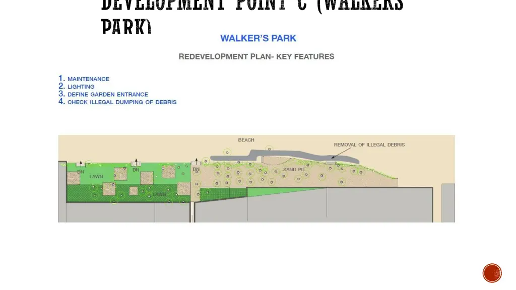 development point c walkers park