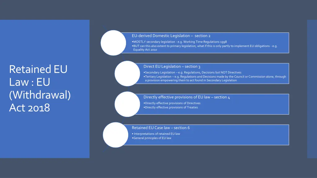 eu derived domestic legislation section 2