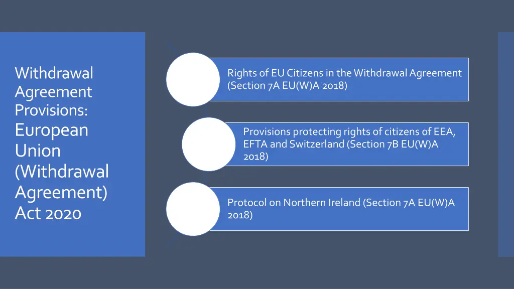 withdrawal agreement provisions european union