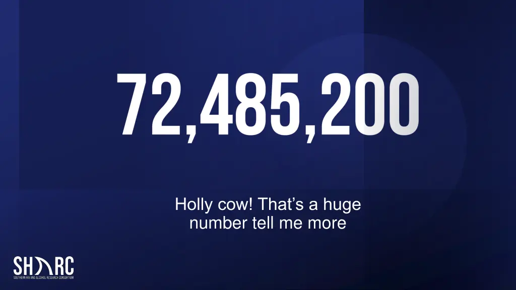 holly cow that s a huge number tell me more