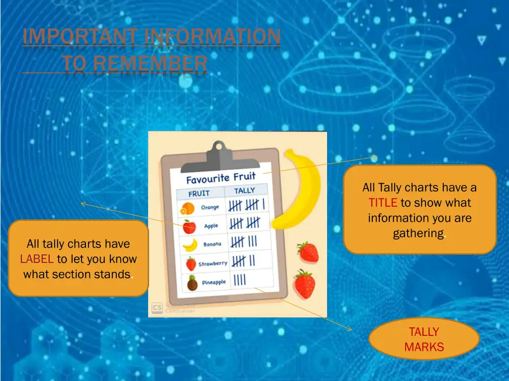 important information to remember 1
