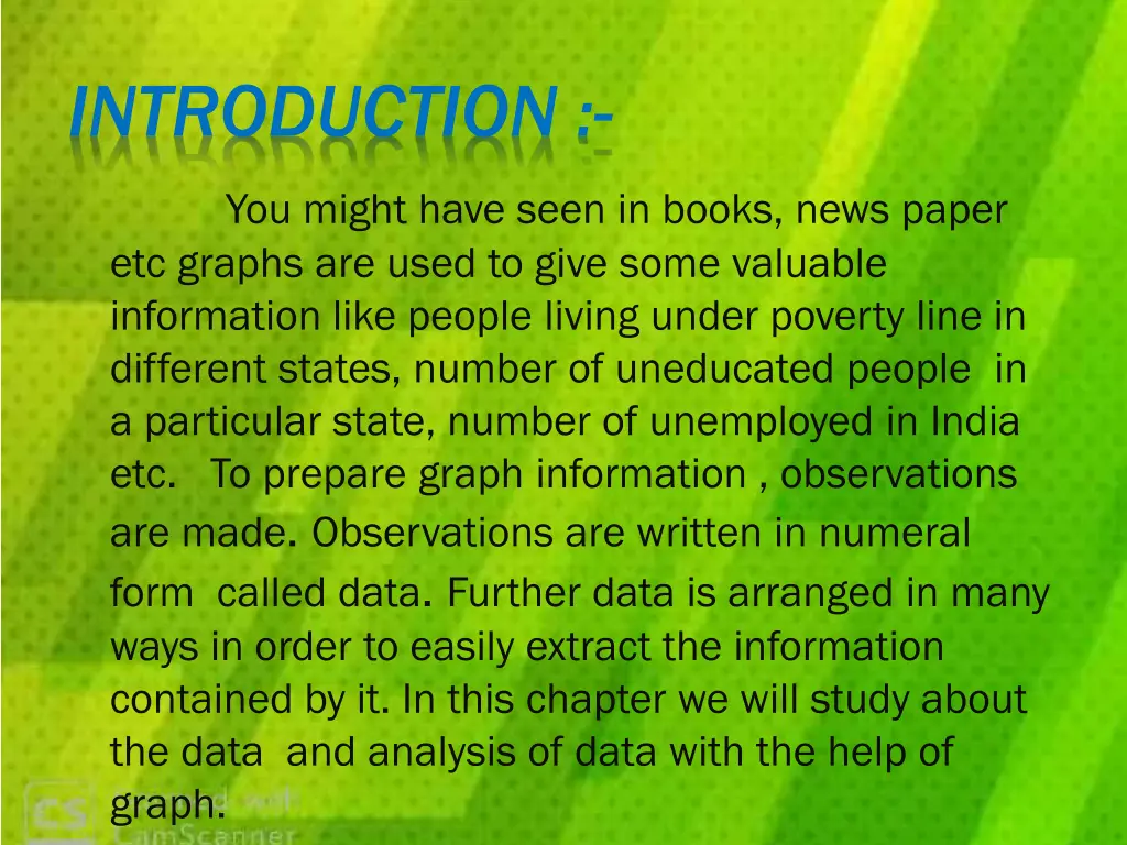 introduction