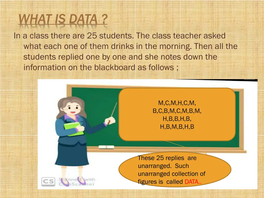 what is data