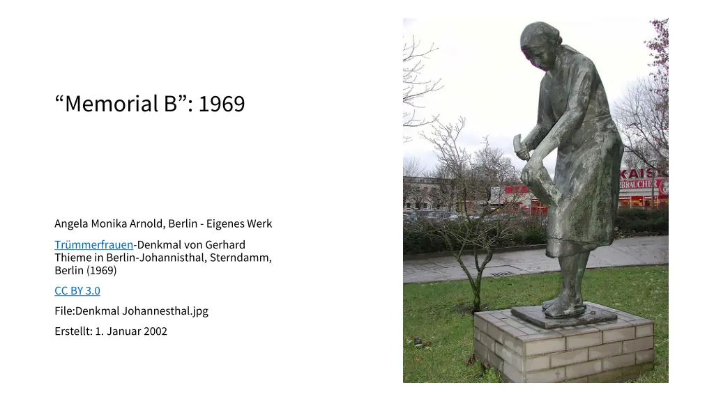 memorial b 1969