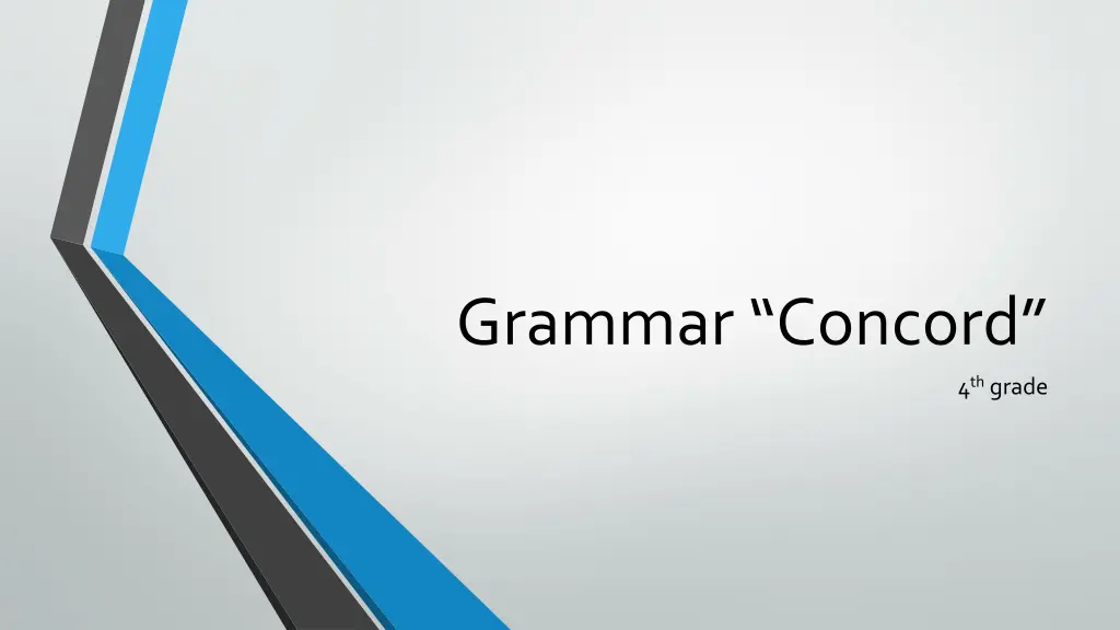 grammar concord