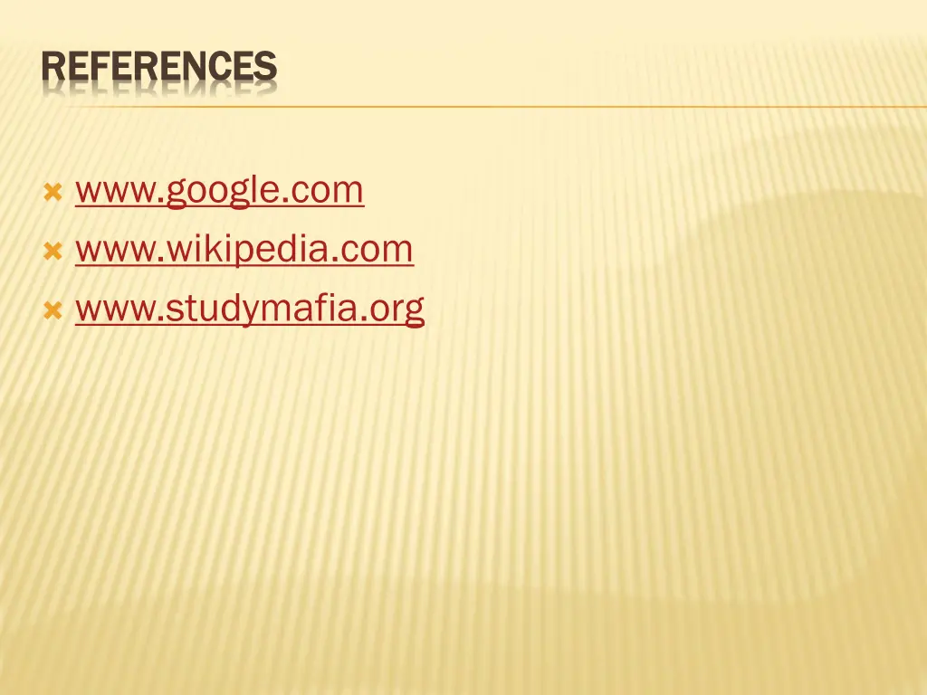 references references