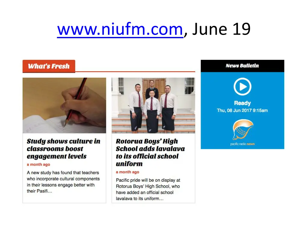 www niufm com june 19
