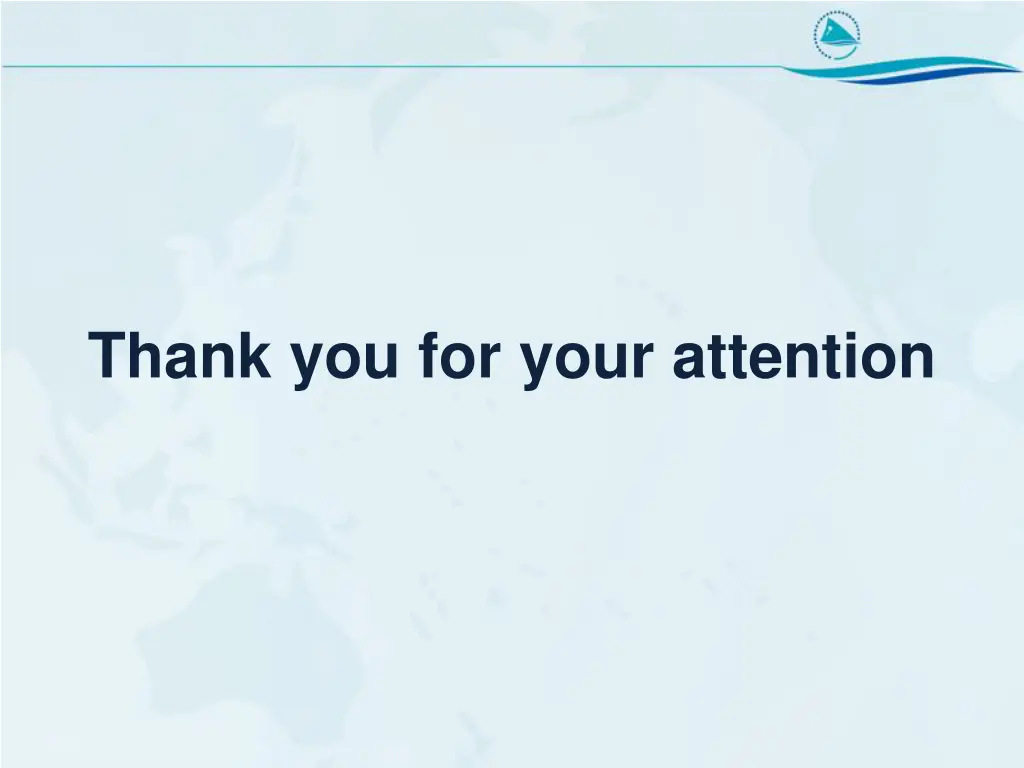 thank you for your attention