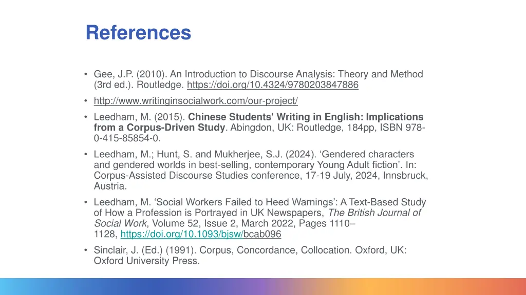 references