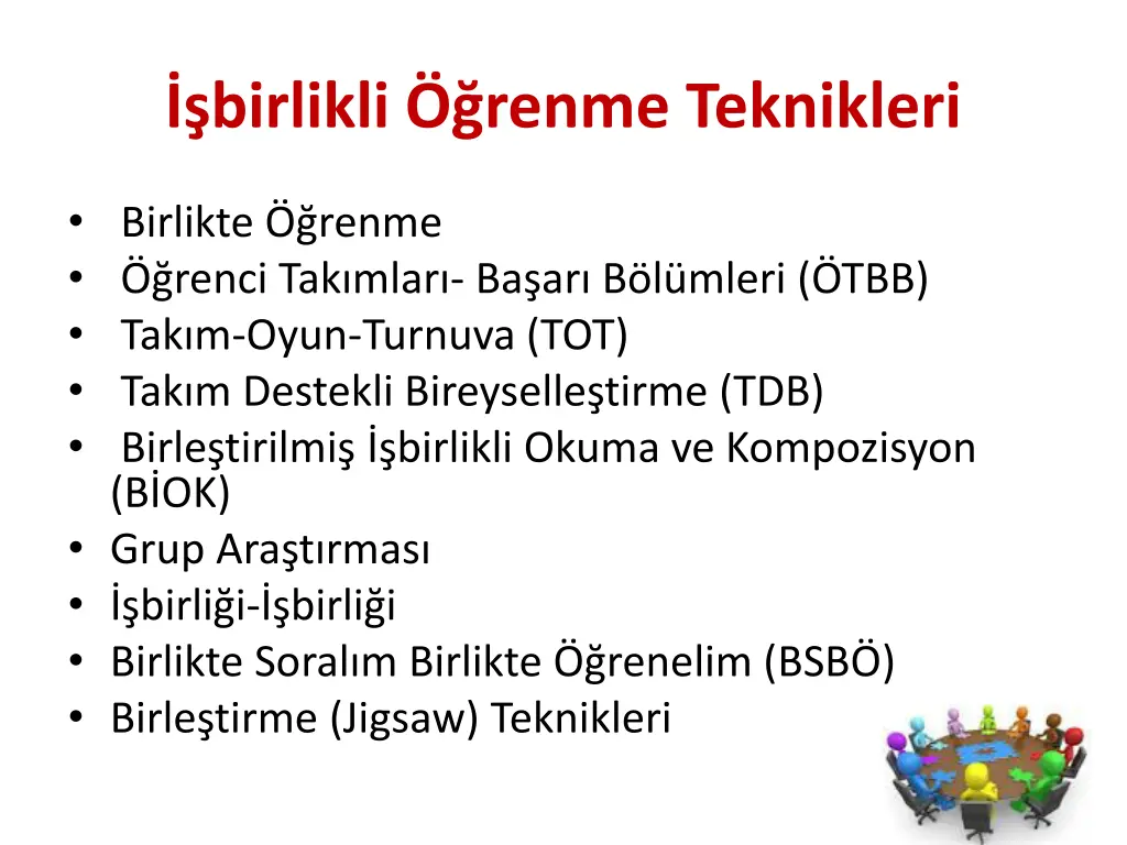 birlikli renme teknikleri