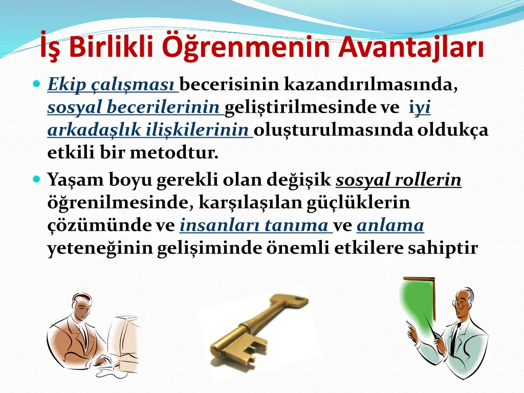 birlikli renmenin avantajlar