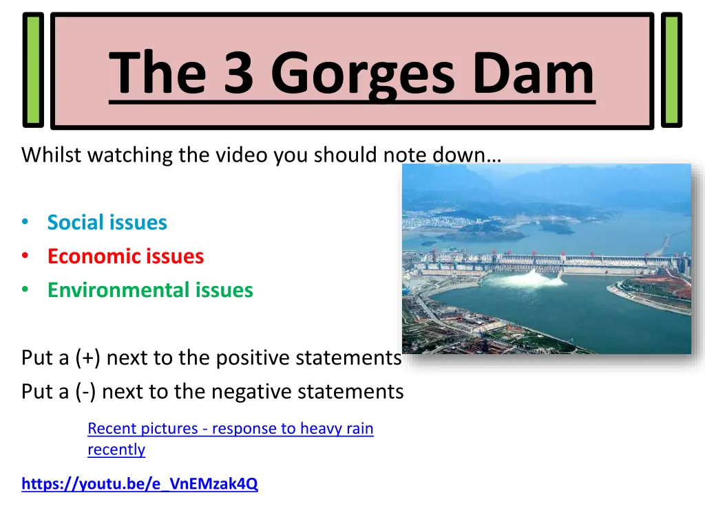 the 3 gorges dam
