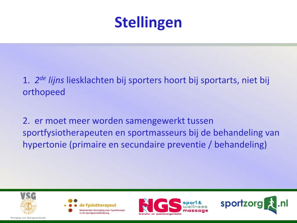 stellingen