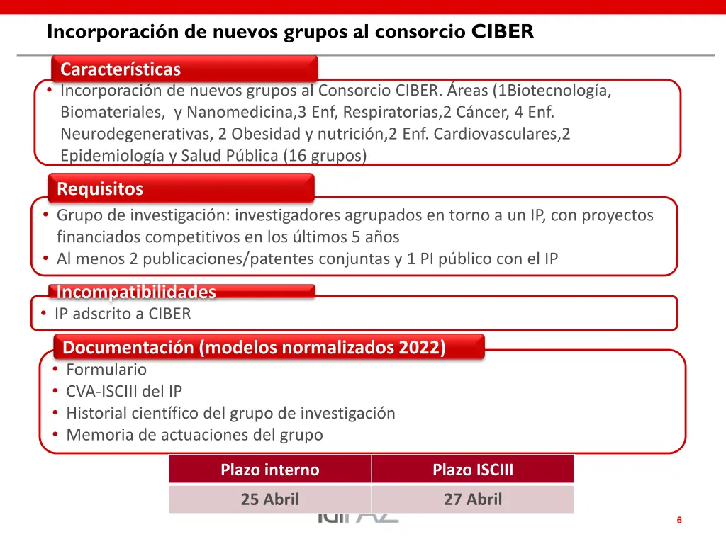 incorporaci n de nuevos grupos al consorcio ciber