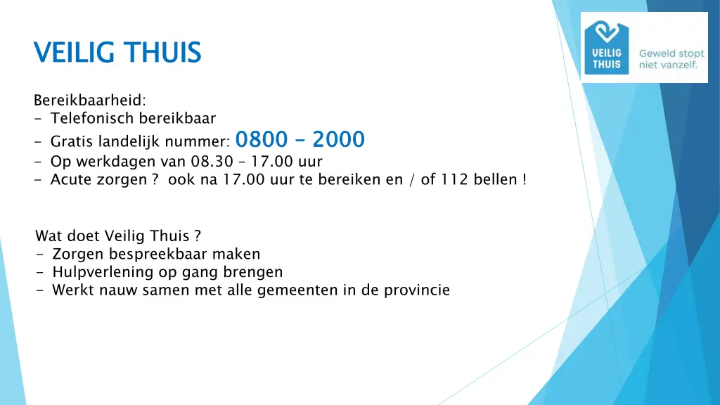veilig thuis