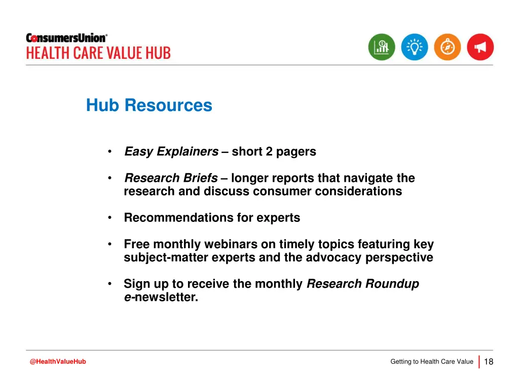 hub resources