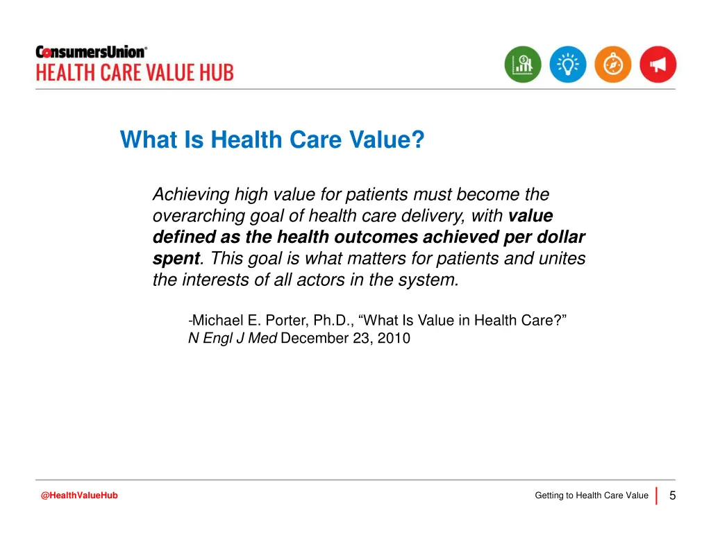 what is health care value