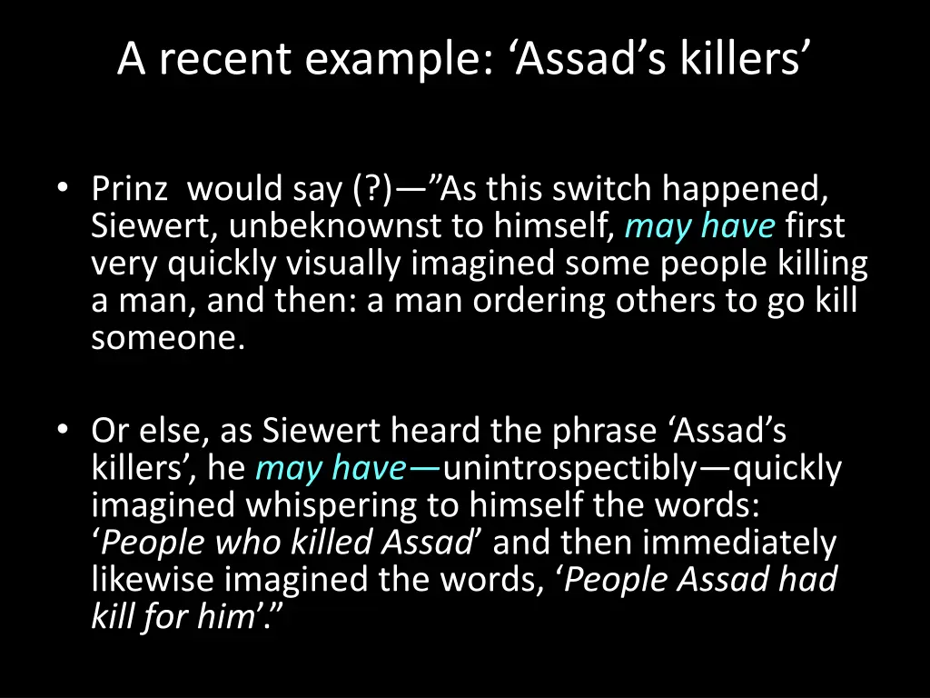 a recent example assad s killers 1