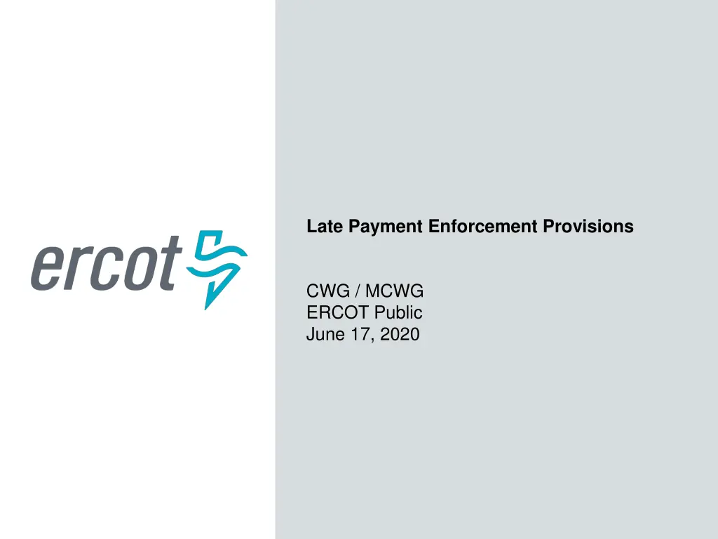 late payment enforcement provisions
