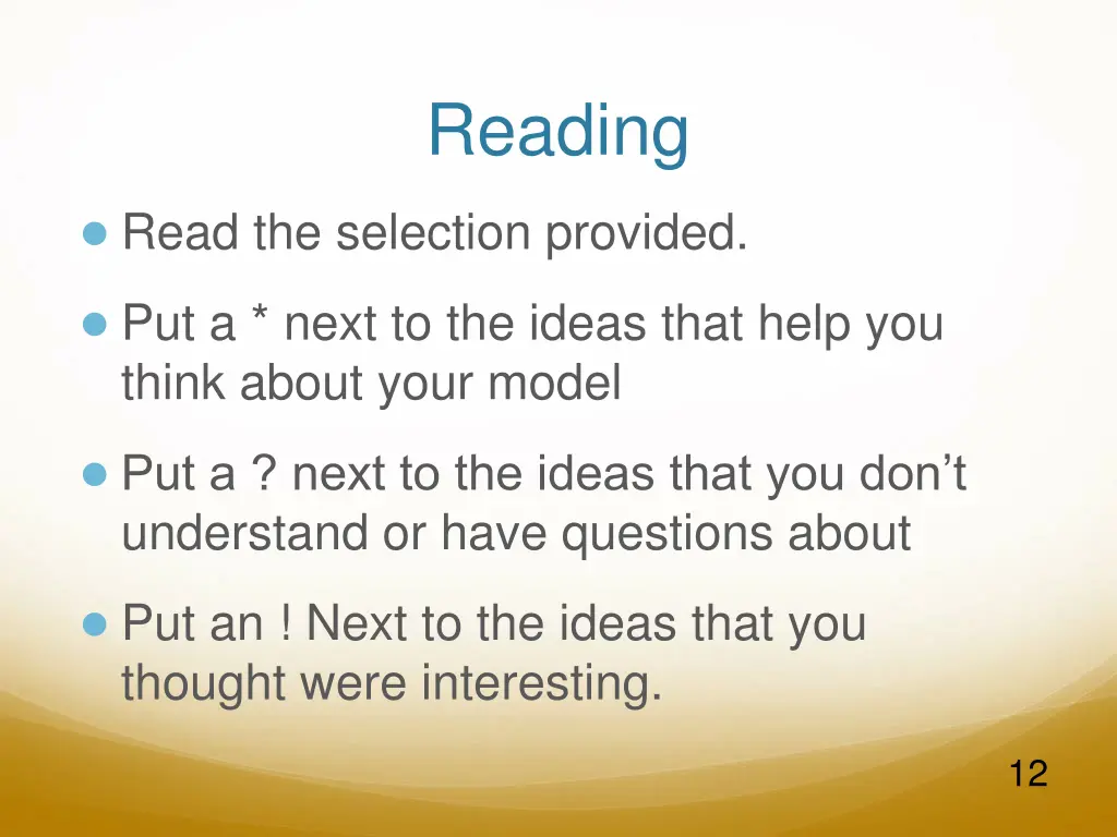 reading