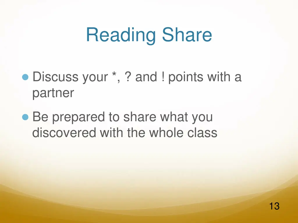 reading share