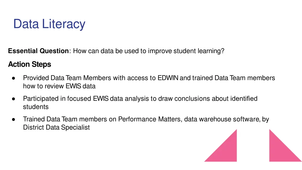 data literacy essentialquestion