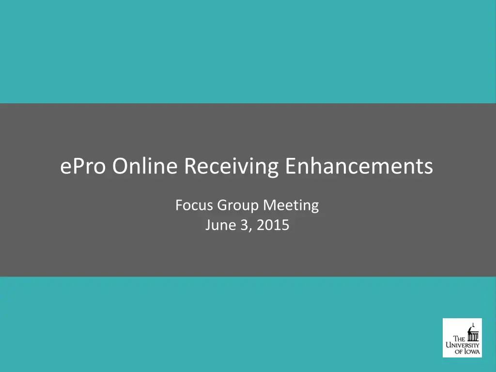epro online receiving enhancements