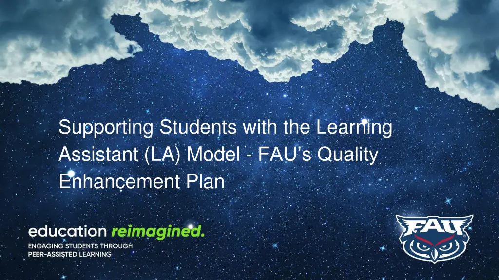 supporting students with the learning assistant