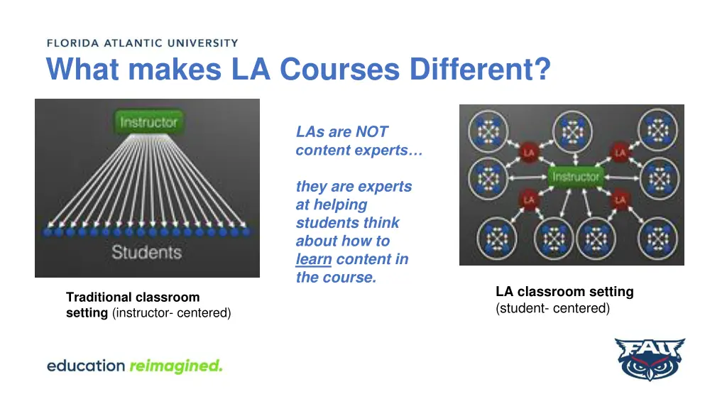 what makes la courses different
