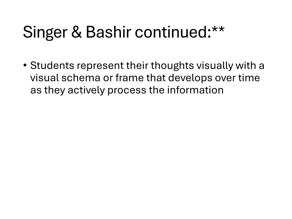 singer bashir continued