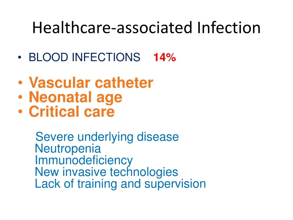 healthcare associated infection 3